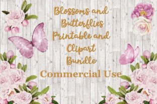 Blossoms and Butterflies Clipart Bundle Guide