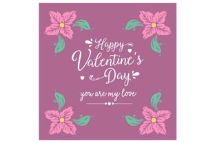 Happy Valentine's Day: Celebrating Love with Floral Style and Vector Illustration Inspiration