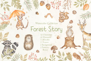 Watercolor Forest Story: A Creative Treasure Trove